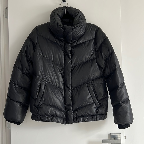 Club Monaco Jackets & Blazers - Club Monaco Down Black Parka